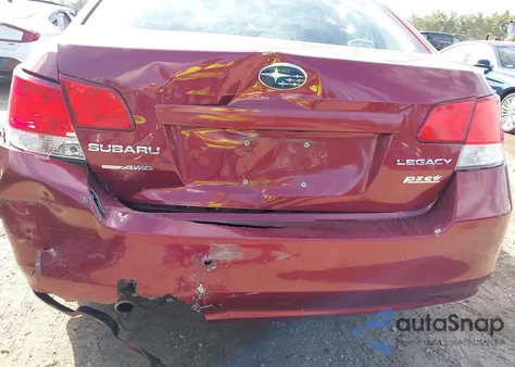 2012 Subaru Legacy 2.5I Premium из США, поврежденный, VIN 4S3BMBG64C3038319